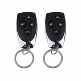Car Anti-Theft Alarm 1-Way Vehicle Alarm System Protection Security System Keyless Entry Siren + 2 Remote Control Burglar Alarm