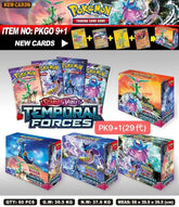360Pcs Pokemon Destined Rivals Prismatic Evolutions Card Stellar Crown 151 Ultra Prism English Booster Battle Transaction Gifts