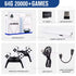 M15 Game Stick 4K Retro Video Game Console 64GB 20000+Games Handheld Game Console with Wireless Gamepads Controller HDMI Output