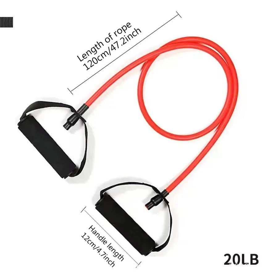 5 Levels Resistance Bands with Handles Training Resistance Pull up Band Gym Resistance Band Exercise Rubber LLD07