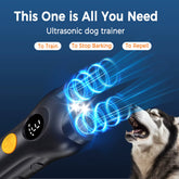 2025 Factory Wholesale 50Ft Dog Repeller Ultrasonic with 3 Training Modes 2 Flashlight Modes Humane Device for Dog Bark Control