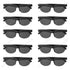 New Smart Glasses Men Bluetooth 5.3 Earphones Anti-Blu-Ray Stereo Headset Dual Speaker Touch Music Control Headphone Sunglasses