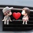 Couple Car Air Vent Freshener Perfume Clip Aromas Diffuser Decor Air Conditioning Perfume Clip Flavoring Valentine&