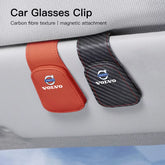 Car Glasses Sun Visor Box Auto Sunglasses Clip Card Accessories for Volvo XC90 V90 V60 XC60 V40 S80 S60 S90 C40 XC40 V70 XC70