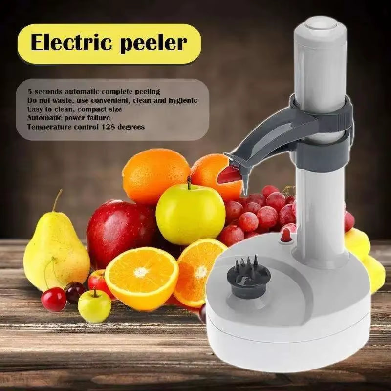 Wholesale Electric Automatic Fruits Vegetables Peeler Multifunction Rotating Blades-Potato Apple Vegetable Fruit Vegetable Tools