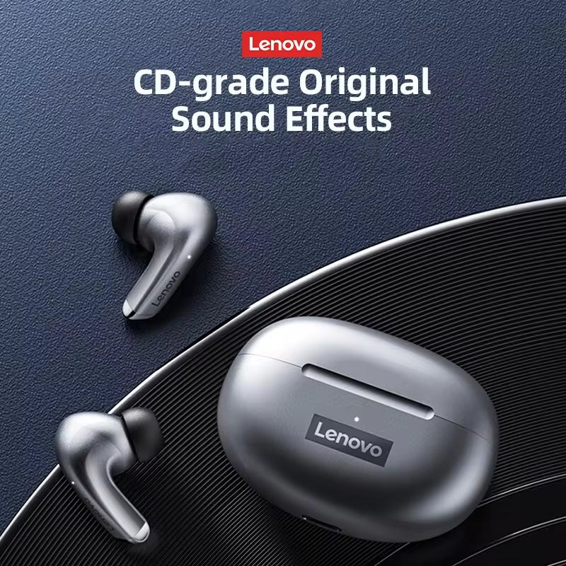 Choice Lenovo LP5 Wireless Bluetooth Earbuds Hifi Music Earphones Headphones Sports Waterproof Headset with Mic Earbuds Business