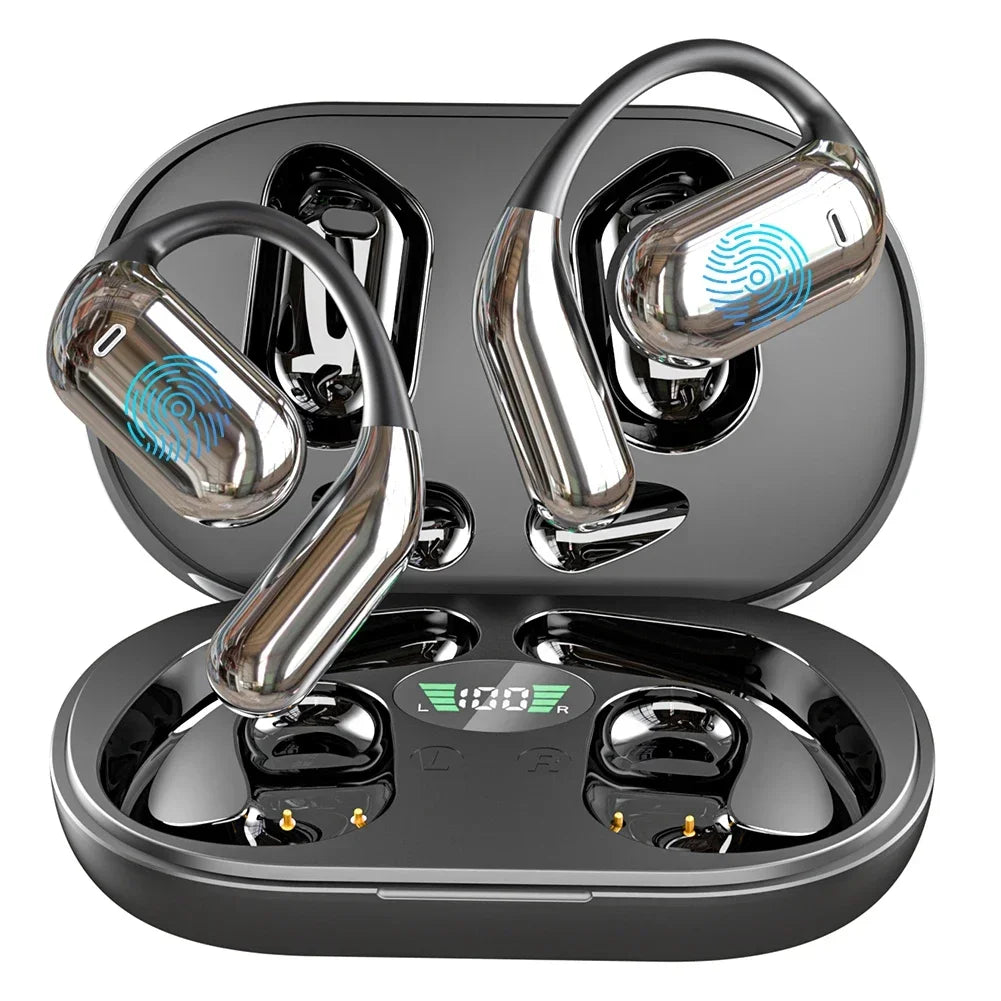 3-In-1 AI Translator Earbuds 144 Languages Noise Cancelling Bluetooth 5.3 Headset Instant Translator Smart Voice Real Time