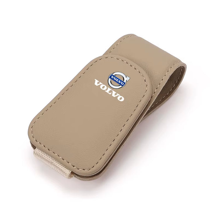 Car Glasses Sun Visor Box Auto Sunglasses Clip Card Accessories for Volvo XC90 V90 V60 XC60 V40 S80 S60 S90 C40 XC40 V70 XC70
