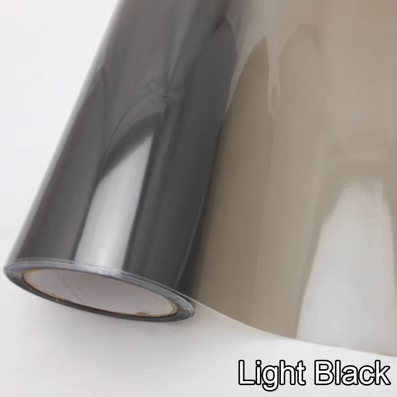 Smoke Matte Black Headlight Film Taillight Tint Fog Light Vinyl Film Rear Lamp Tinting Film for Vehicle Motorcycle Light