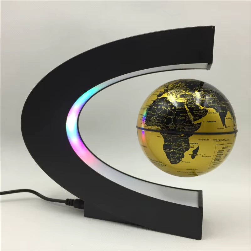 Magnetic Levitating Decoration Ball Floating Ball Glowing Cool Lighting Office Home Decoration Ball Magnetic Levitation