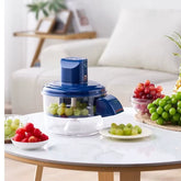 Household Rechargeable Fruit Peeling Machine Automatic Small Fruit Garlic Peeler Machine Electric Fruit Garlic Peeling Machine