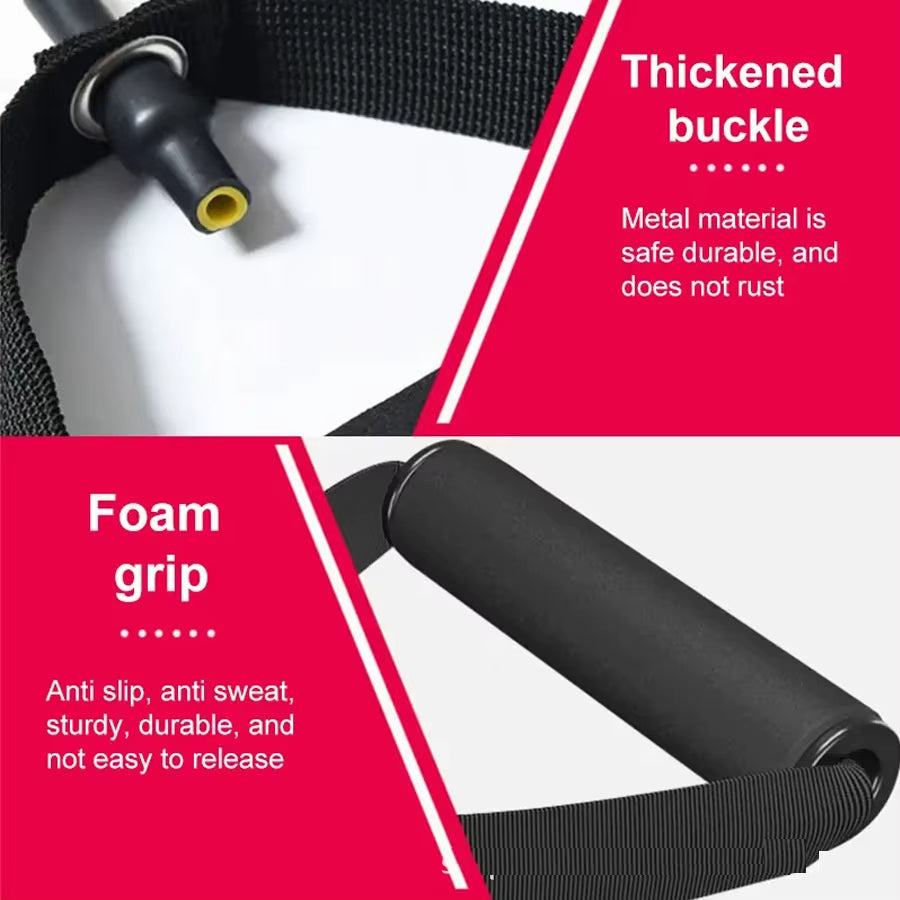 5 Levels Resistance Bands with Handles Training Resistance Pull up Band Gym Resistance Band Exercise Rubber LLD07