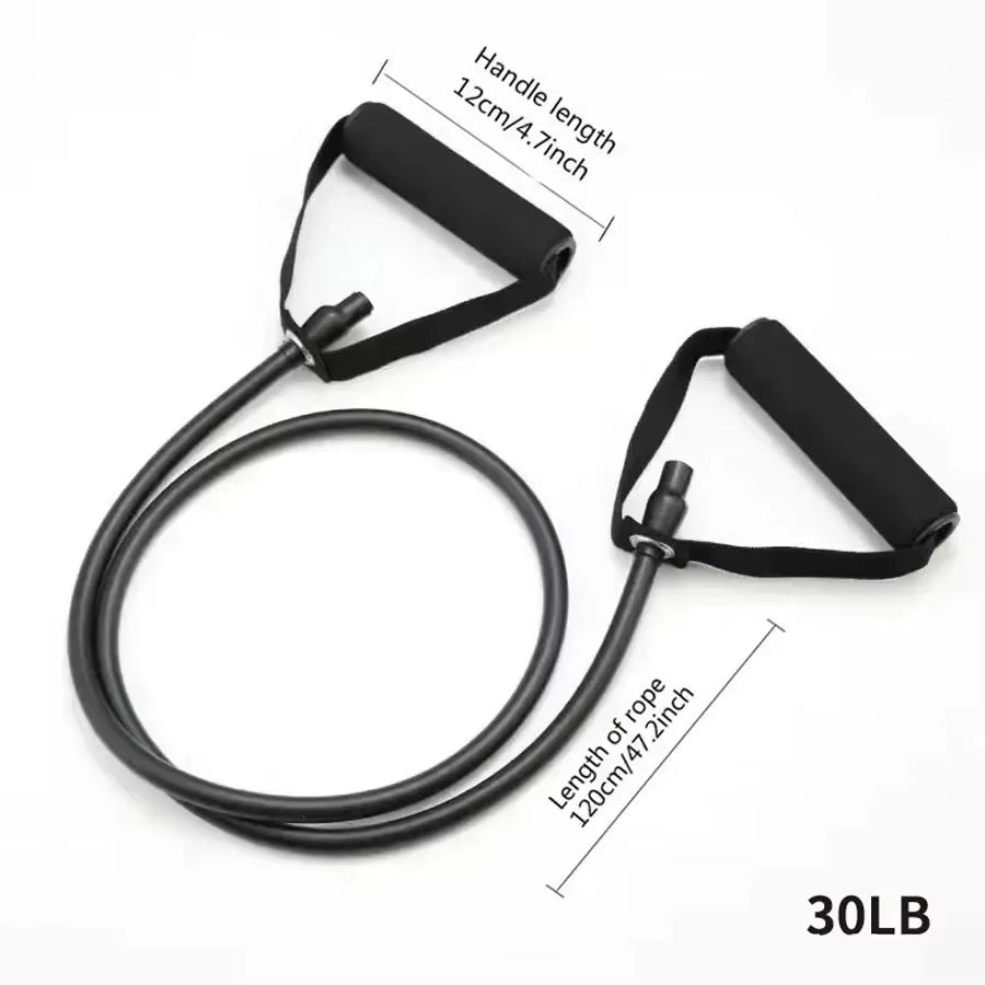 5 Levels Resistance Bands with Handles Training Resistance Pull up Band Gym Resistance Band Exercise Rubber LLD07