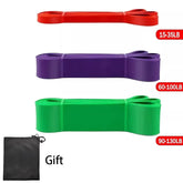 Resistance Bands Exercise Elastic Band Home Yoga Gym Equipment Accessories Sports Power Pull-Up Assist Band Bodybuilding