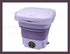 Portable Small Foldable Washing Machine with Spin Dryer for Socks Underwear Washer Household Mini Washing Machine EU Plug