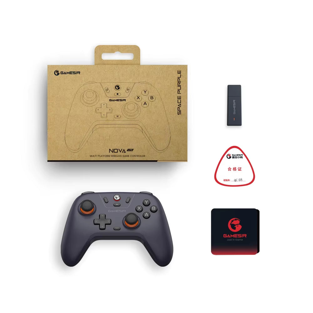 Gamesir T4 Nova Lite Switch Controller Hall Effect Gamepad for Nintendo Switch Iphone Android Mobile Phone Windows PC Steam