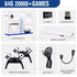 M15 Game Stick 4K Retro Video Game Console 64GB 20000+Games Handheld Game Console with Wireless Gamepads Controller HDMI Output