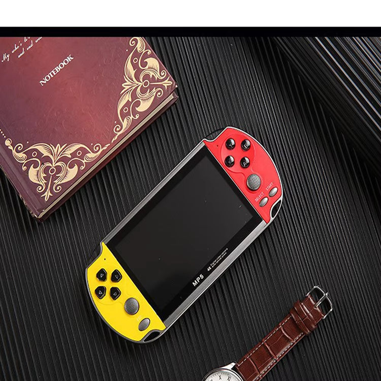X7/X7Plus Portable Gaming Console, 4.3/5.1-Inch HD Screen, Portable Audio-Video Player, Classic Games, over 10,000 Free Built-