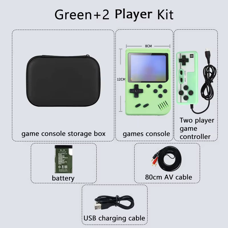 Built-In 500+ Classic Games 5 Inch Arcade Retro Console Games Console for Game Boy Emulator TV Video Game Handheld Game Player