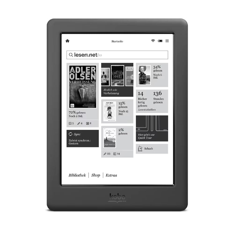 Kobo Glo HD 6" Ereader 300PPI KOBO N437 E-Ink Carta E-Book Reader 4G/16G/32G Touch Electronic Book 1448X1072 Kindle Onyx Tolino