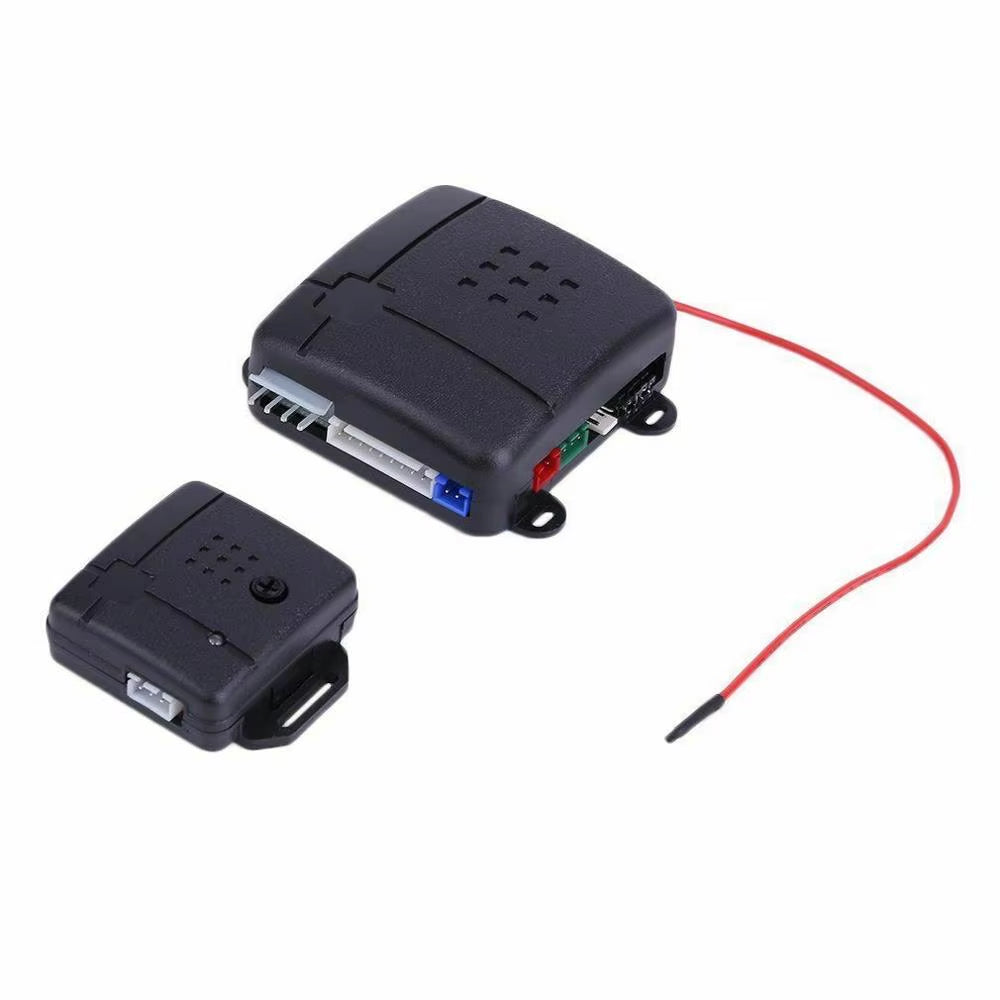 Car Anti-Theft Alarm 1-Way Vehicle Alarm System Protection Security System Keyless Entry Siren + 2 Remote Control Burglar Alarm