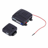 Car Anti-Theft Alarm 1-Way Vehicle Alarm System Protection Security System Keyless Entry Siren + 2 Remote Control Burglar Alarm