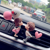 Couple Car Air Vent Freshener Perfume Clip Aromas Diffuser Decor Air Conditioning Perfume Clip Flavoring Valentine&