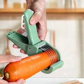Hoofun Kitchen Tools Stainless Steel Vegetable and Fruit Slicer Multi Functional Salad Slicer Kitchen Accessories