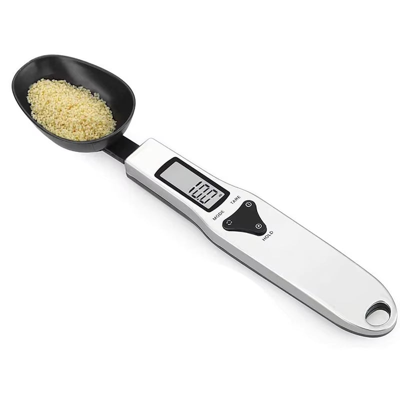 Household New Innovative Digital Tech Cool Kitchen Accessories Electronic Pet Spoon Weight Scale Home Gadgets Abs
