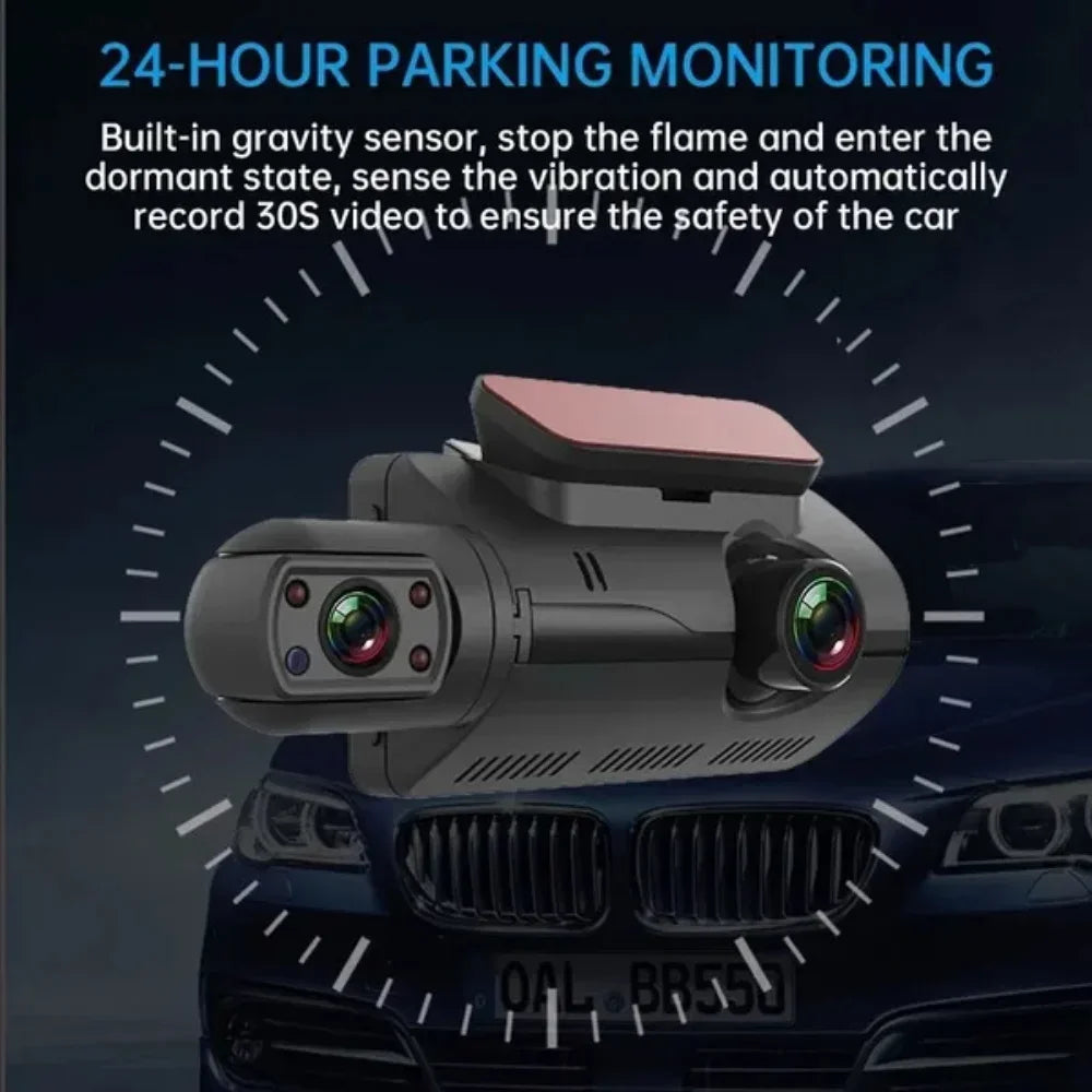 Dual Lens Dash Cam for Cars Black Box HD 1080P Car Video Recorder with WIFI Night Vision G-Sensor Loop Recording Dvr Car Camera