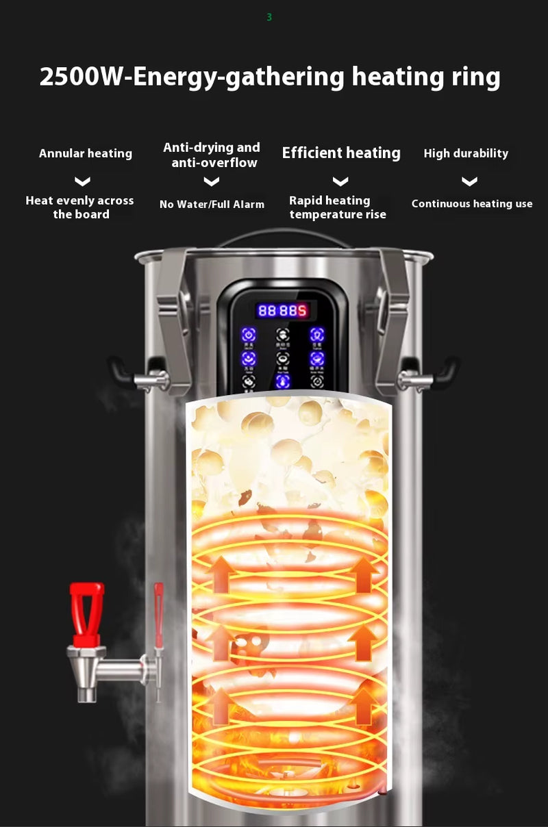 Industrial Soybean Milk Extractor Machine Efficient Soybean Grinder for Home or Commercial Use