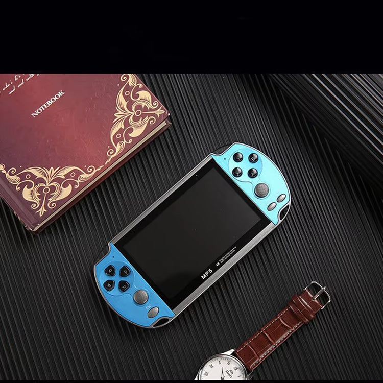X7/X7Plus Portable Gaming Console, 4.3/5.1-Inch HD Screen, Portable Audio-Video Player, Classic Games, over 10,000 Free Built-