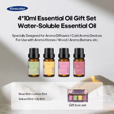 Simulated Fireplace Aroma Diffuser Essential Oil Flame Air Humidifier Remote Control Colorful Ambiance Night Light Creative Gift