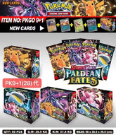 360Pcs Pokemon Destined Rivals Prismatic Evolutions Card Stellar Crown 151 Ultra Prism English Booster Battle Transaction Gifts