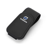 Car Glasses Sun Visor Box Auto Sunglasses Clip Card Accessories for Volvo XC90 V90 V60 XC60 V40 S80 S60 S90 C40 XC40 V70 XC70