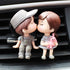 Couple Car Air Vent Freshener Perfume Clip Aromas Diffuser Decor Air Conditioning Perfume Clip Flavoring Valentine&