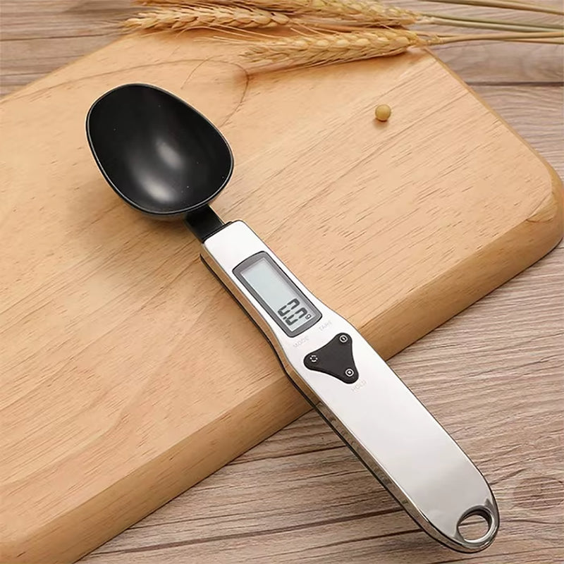 Household New Innovative Digital Tech Cool Kitchen Accessories Electronic Pet Spoon Weight Scale Home Gadgets Abs