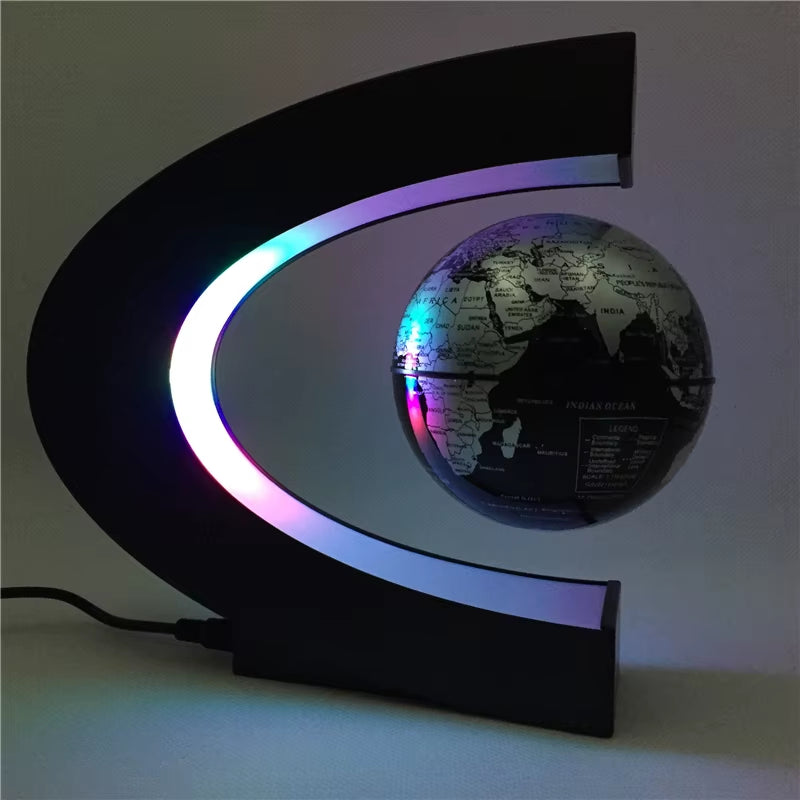 Magnetic Levitating Decoration Ball Floating Ball Glowing Cool Lighting Office Home Decoration Ball Magnetic Levitation