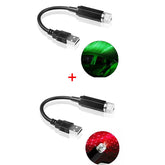 Mini LED Car Roof Star Night Light Projector Atmosphere Galaxy Lamp USB Decorative Adjustable for Auto Roof Room Ceiling Decor