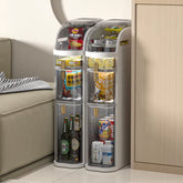 Wholesale 2-5 Layers Slit Plastic Flip Top Storage Drawer Cabinet Kitchen Bathroom Household Shelf for Storage Boxes & Bins
