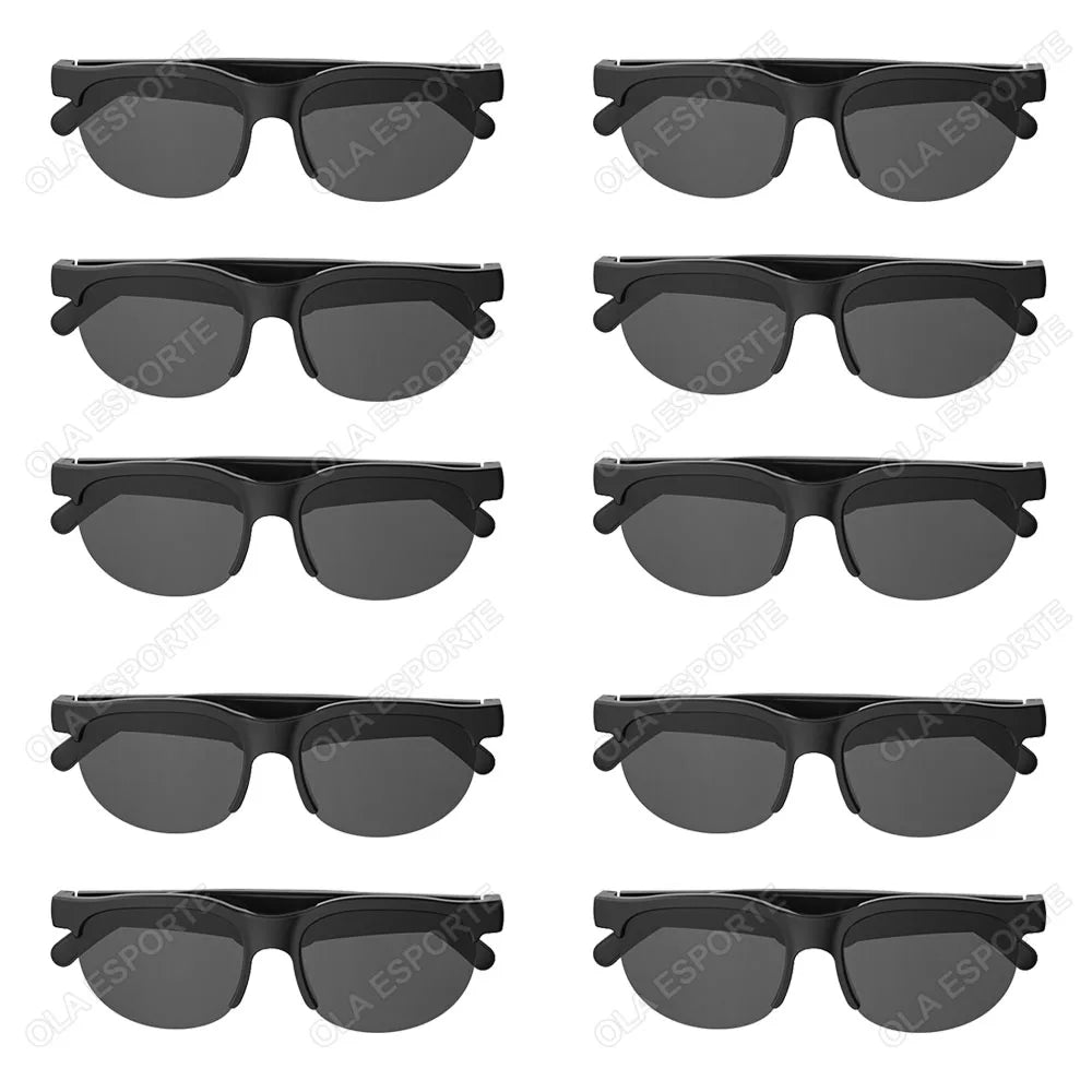 New Smart Glasses Men Bluetooth 5.3 Earphones Anti-Blu-Ray Stereo Headset Dual Speaker Touch Music Control Headphone Sunglasses