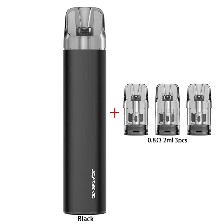 Original SMOK Zrex RF Kit Vape 500Mah Battery 0.8Ohm 2Ml Meshed Pod Cartridge Side Filling E Cigarette Vaporizer