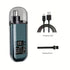 USB Rechargeable Nose & Ear Hair Trimmer for Men, Portable Mini Compact Design with Fast Charge, Electric Grooming Kit