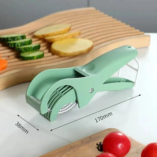 Hoofun Kitchen Tools Stainless Steel Vegetable and Fruit Slicer Multi Functional Salad Slicer Kitchen Accessories