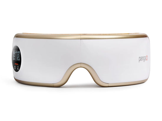 Pangao Wireless Digital 3D Smart Electric Heated Vibrating Relax Eye Care Massager Glasses for Eyes Strain