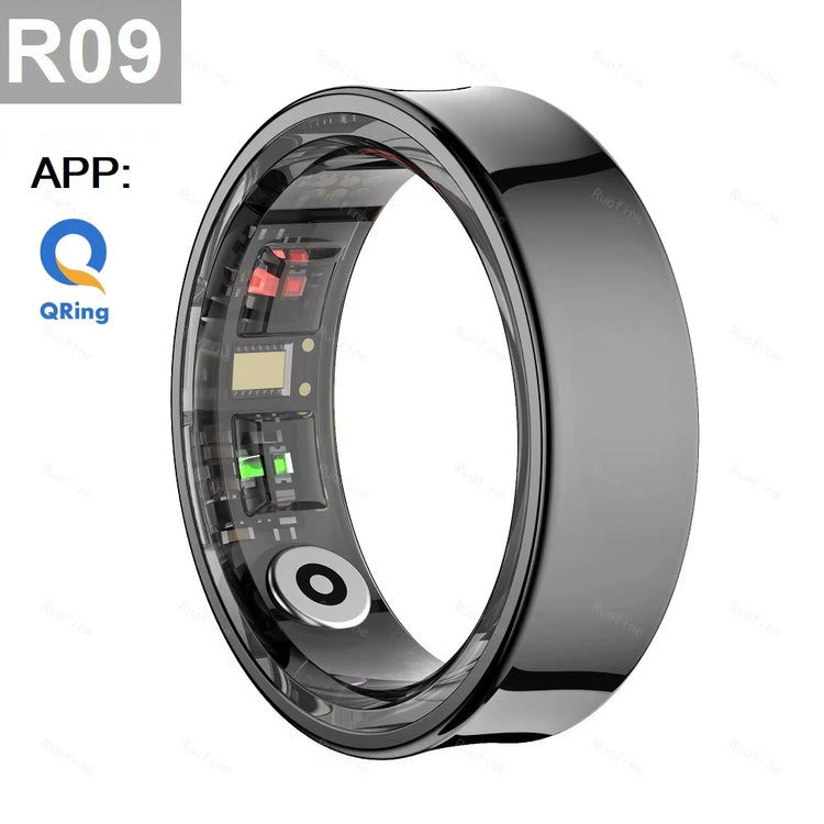 Qring R09 R06 Fitness Tracker Waterproof Connected Ring Man Remote Control Electronic Swimming Pool New Arrival Smartring 2024