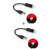 Mini LED Car Roof Star Night Light Projector Atmosphere Galaxy Lamp USB Decorative Adjustable for Auto Roof Room Ceiling Decor