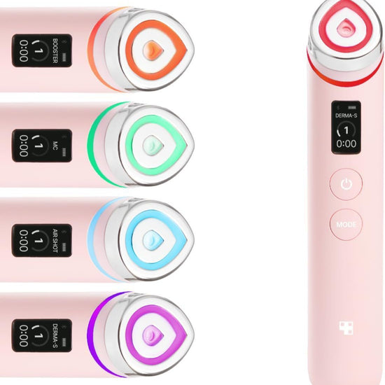 Photon Facial Massager LED Light Therapy Anti Aging Beauty Device
