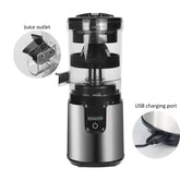 Portable USB Rechargeable Multifunctional Fruit Citrus Juicer Kitchen Tools Gadgets Utensils Self-Cleaning Electric Electric