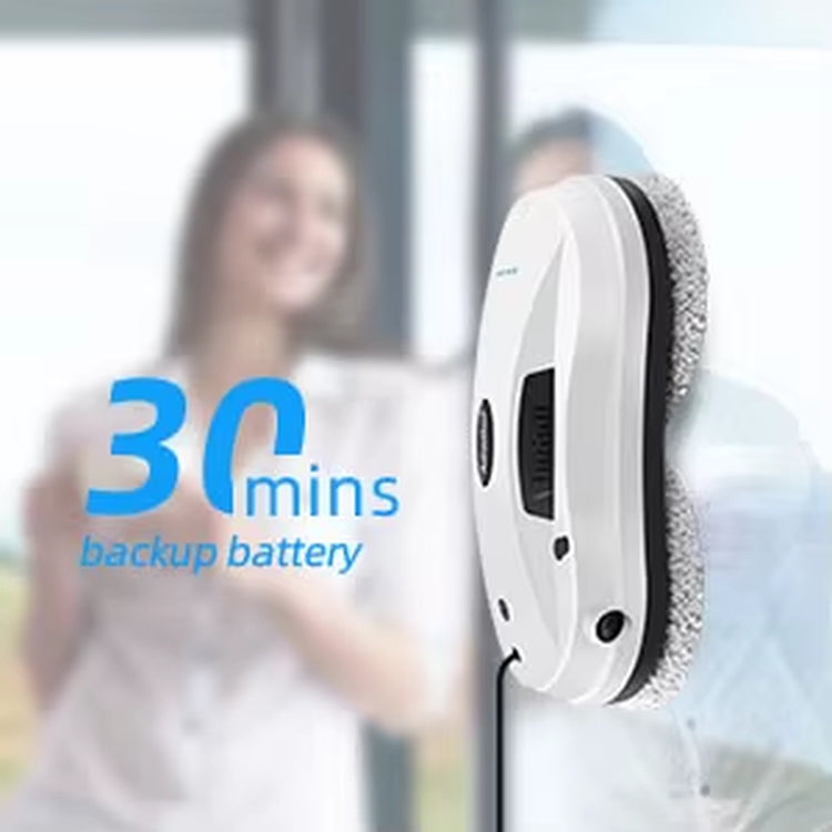 Alfabot Robot Window Cleaner with Safety Rope Remote Control Window Cleaner Indoor Outdoor Intelligent Electric Glass Cleaning